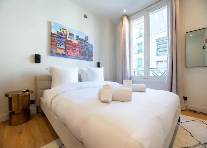 Cia - Chic Flat With Ac Few Steps From Paris شقة